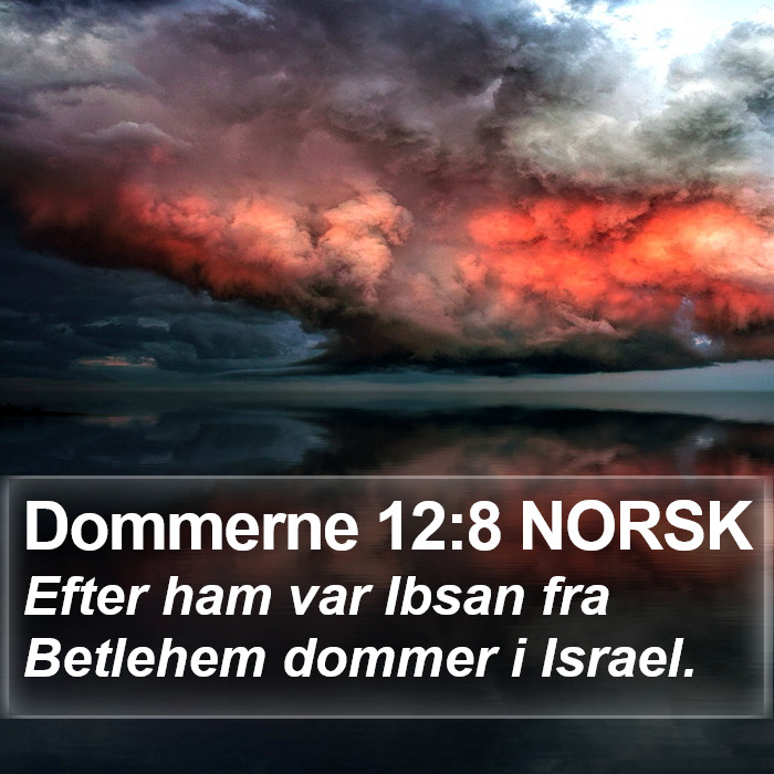 Dommerne 12:8 NORSK Bible Study