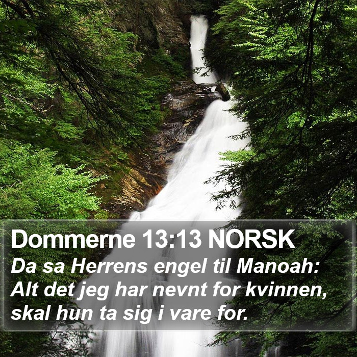 Dommerne 13:13 NORSK Bible Study