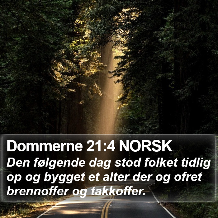 Dommerne 21:4 NORSK Bible Study