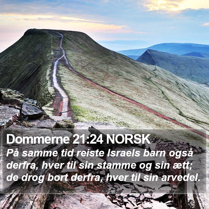Dommerne 21:24 NORSK Bible Study