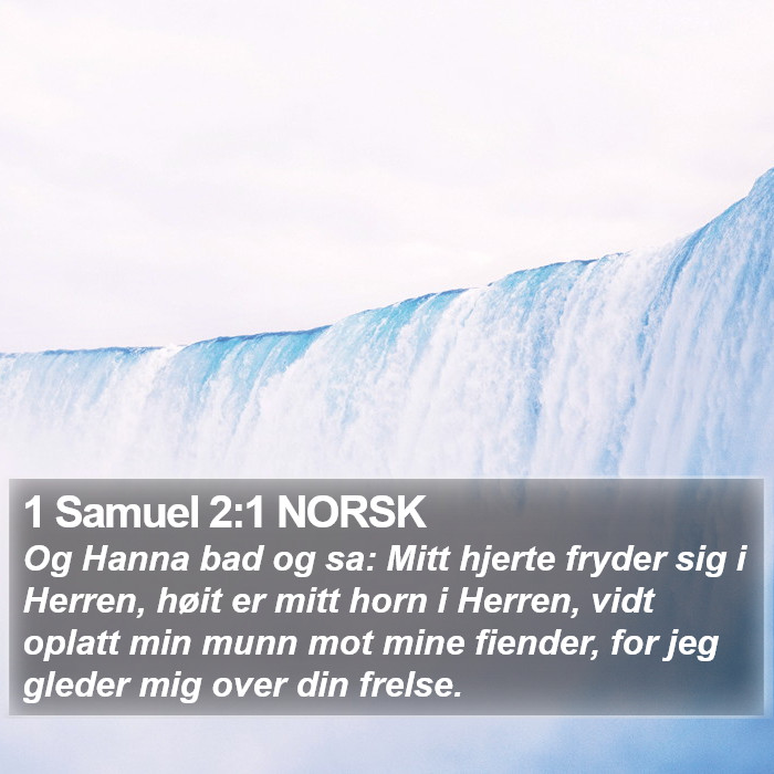 1 Samuel 2:1 NORSK Bible Study