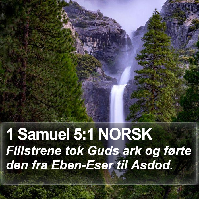 1 Samuel 5:1 NORSK Bible Study