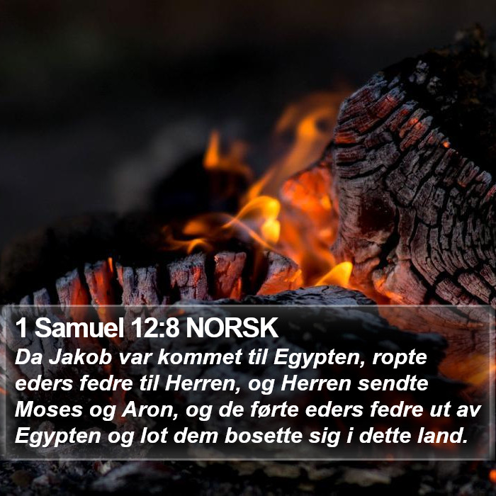 1 Samuel 12:8 NORSK Bible Study