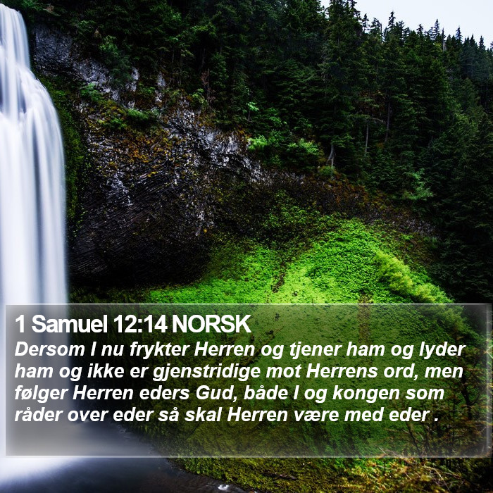 1 Samuel 12:14 NORSK Bible Study