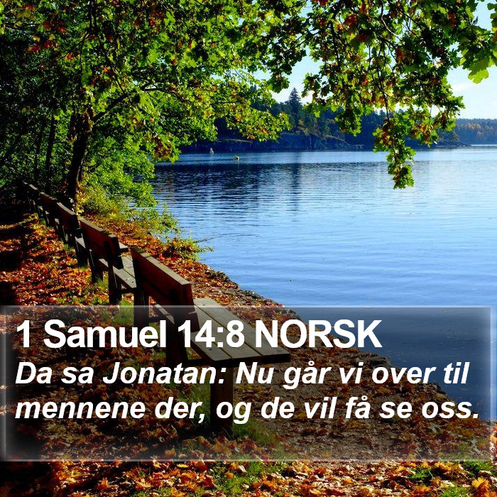 1 Samuel 14:8 NORSK Bible Study