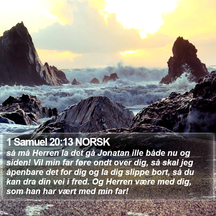 1 Samuel 20:13 NORSK Bible Study