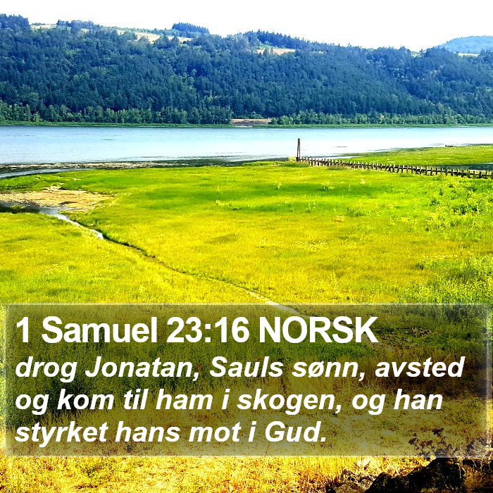 1 Samuel 23:16 NORSK Bible Study