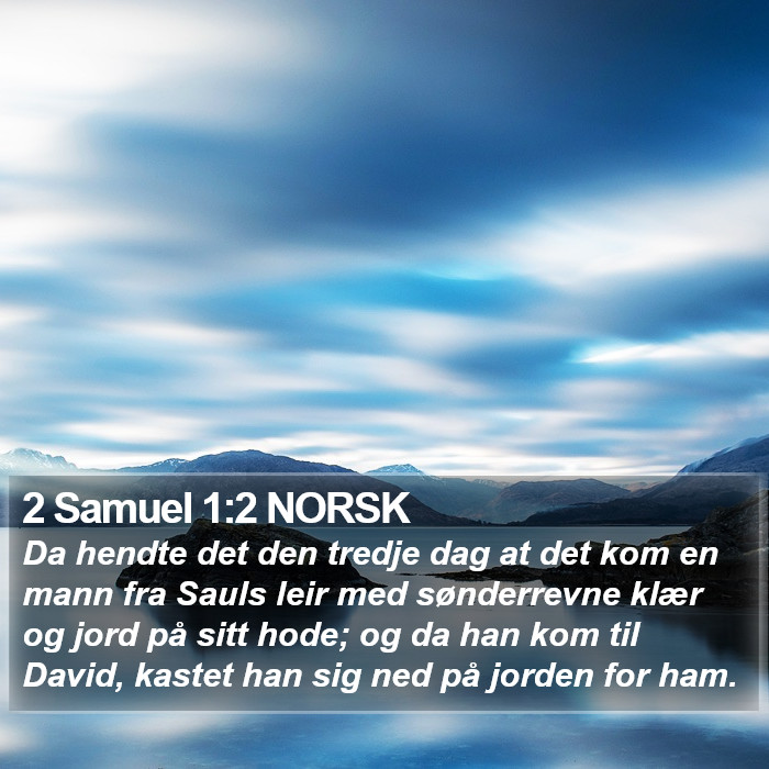 2 Samuel 1:2 NORSK Bible Study