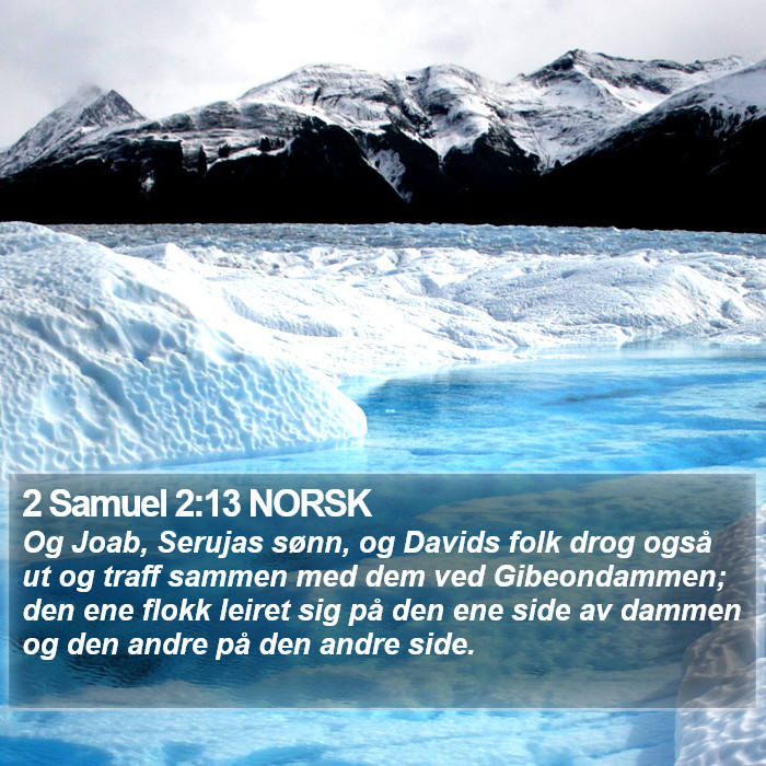 2 Samuel 2:13 NORSK Bible Study