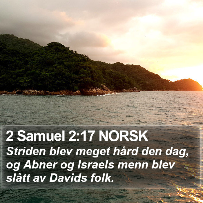 2 Samuel 2:17 NORSK Bible Study