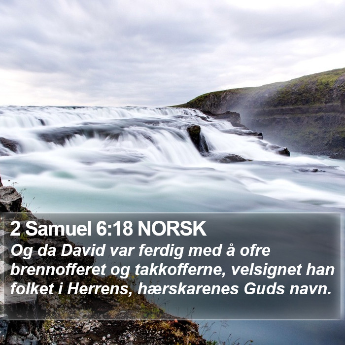 2 Samuel 6:18 NORSK Bible Study