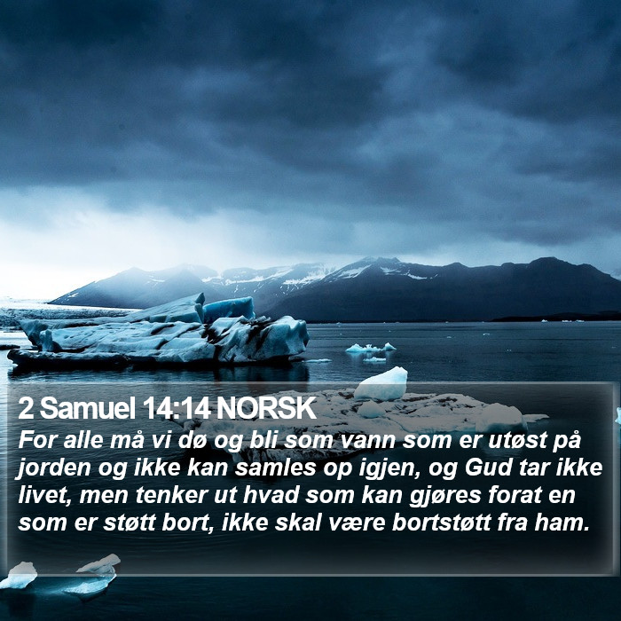 2 Samuel 14:14 NORSK Bible Study