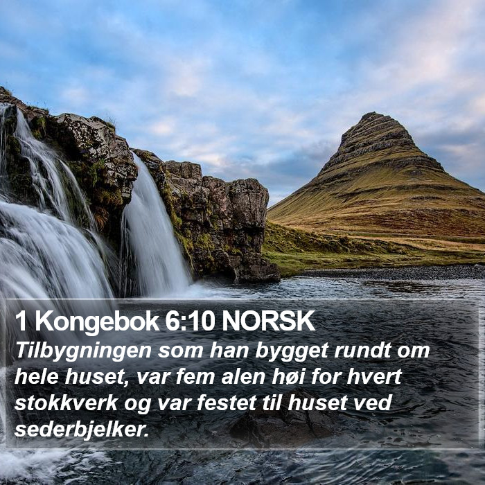1 Kongebok 6:10 NORSK Bible Study