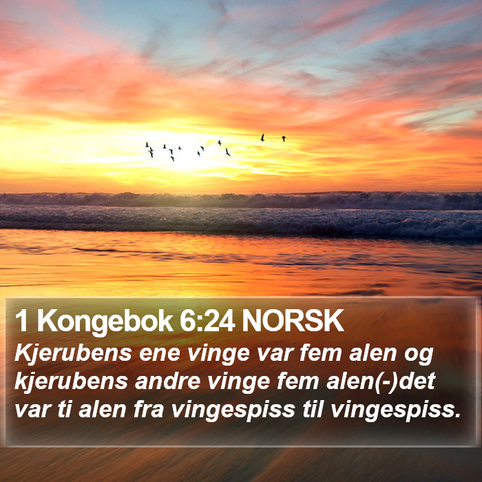 1 Kongebok 6:24 NORSK Bible Study