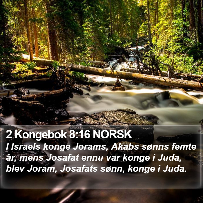 2 Kongebok 8:16 NORSK Bible Study