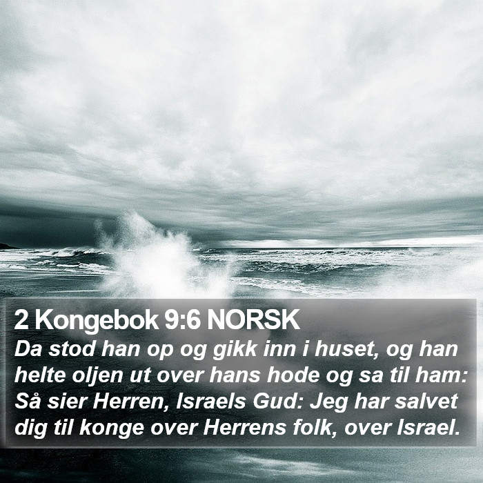 2 Kongebok 9:6 NORSK Bible Study