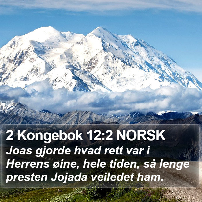 2 Kongebok 12:2 NORSK Bible Study