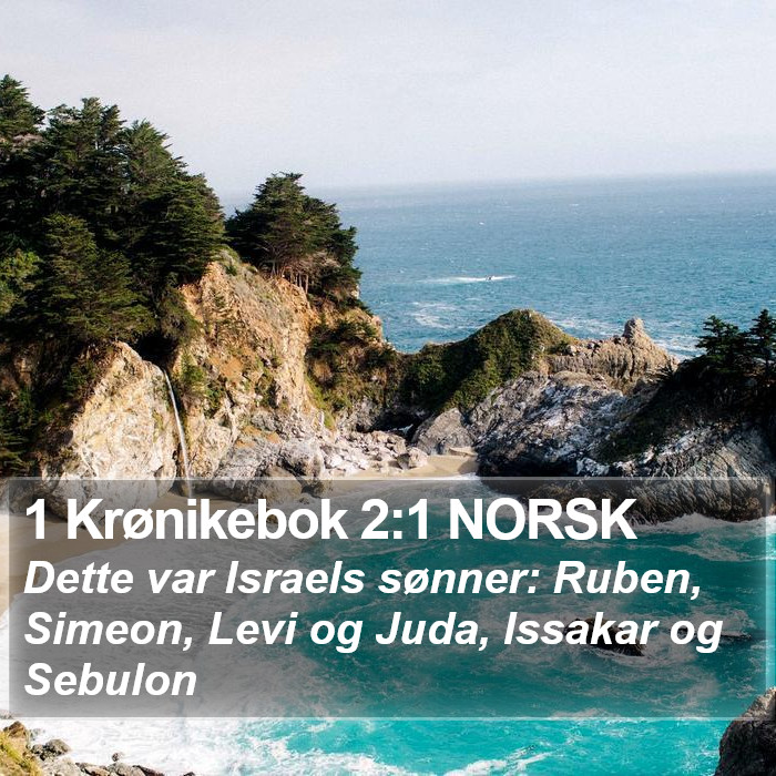 1 Krønikebok 2:1 NORSK Bible Study