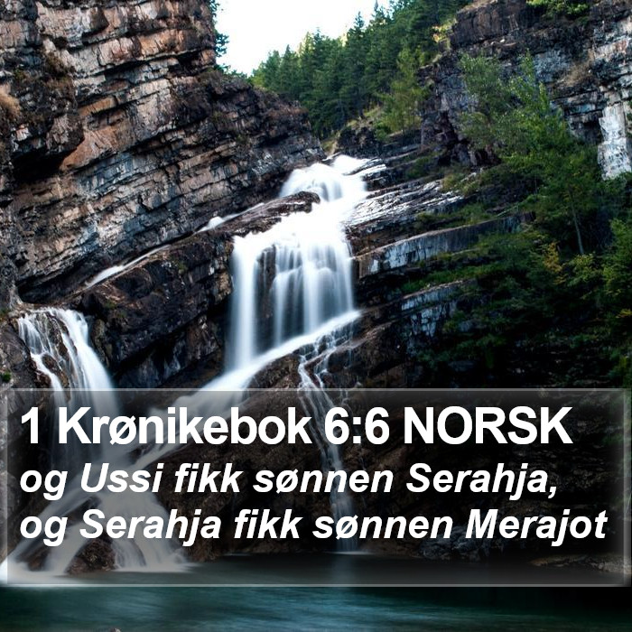 1 Krønikebok 6:6 NORSK Bible Study