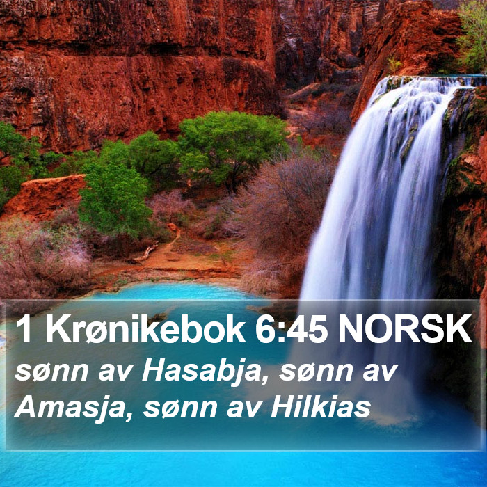 1 Krønikebok 6:45 NORSK Bible Study