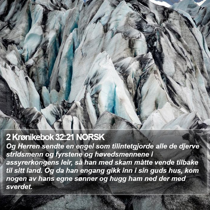 2 Krønikebok 32:21 NORSK Bible Study