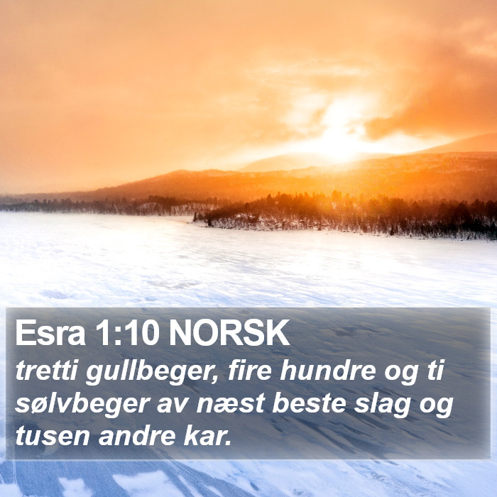 Esra 1:10 NORSK Bible Study