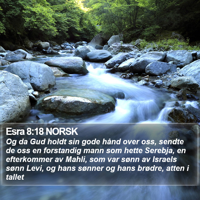 Esra 8:18 NORSK Bible Study