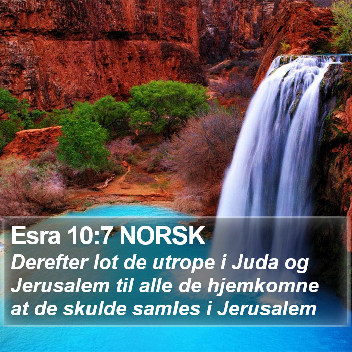 Esra 10:7 NORSK Bible Study