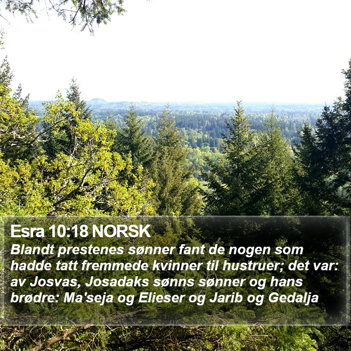 Esra 10:18 NORSK Bible Study