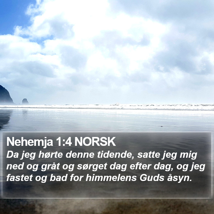 Nehemja 1:4 NORSK Bible Study