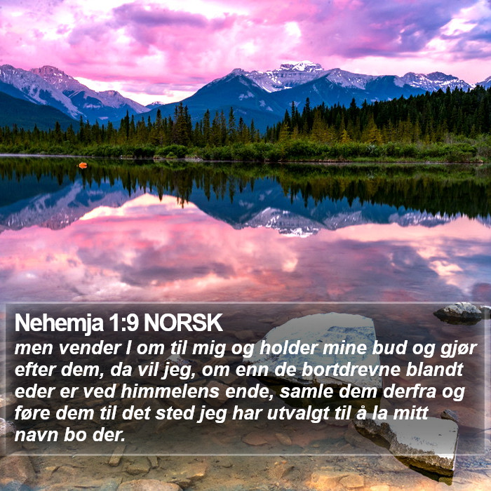 Nehemja 1:9 NORSK Bible Study