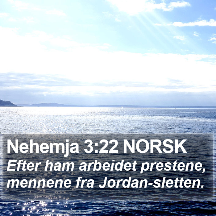 Nehemja 3:22 NORSK Bible Study