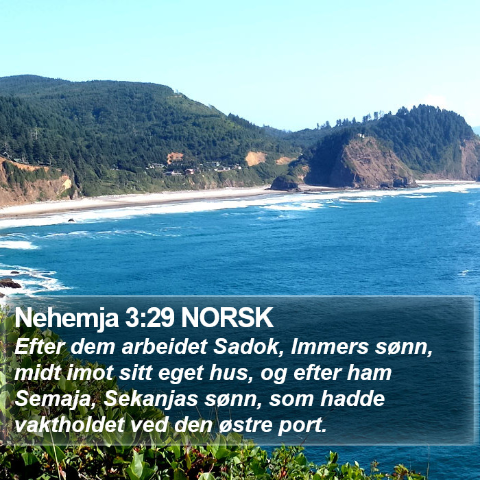 Nehemja 3:29 NORSK Bible Study