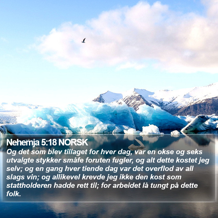 Nehemja 5:18 NORSK Bible Study