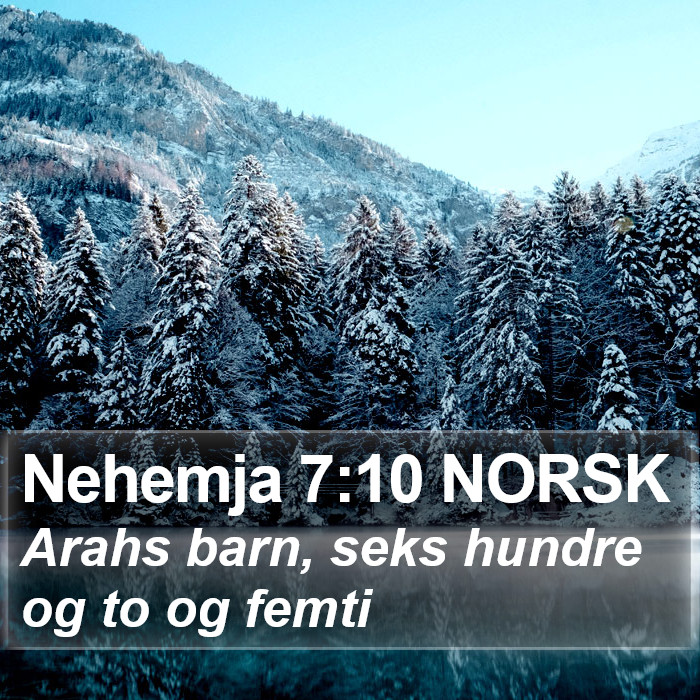 Nehemja 7:10 NORSK Bible Study