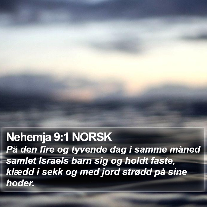 Nehemja 9:1 NORSK Bible Study