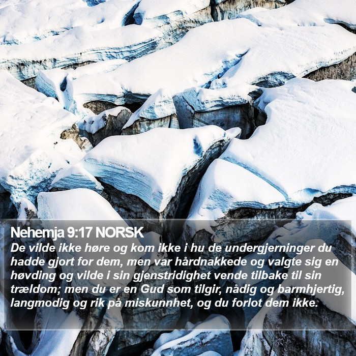 Nehemja 9:17 NORSK Bible Study