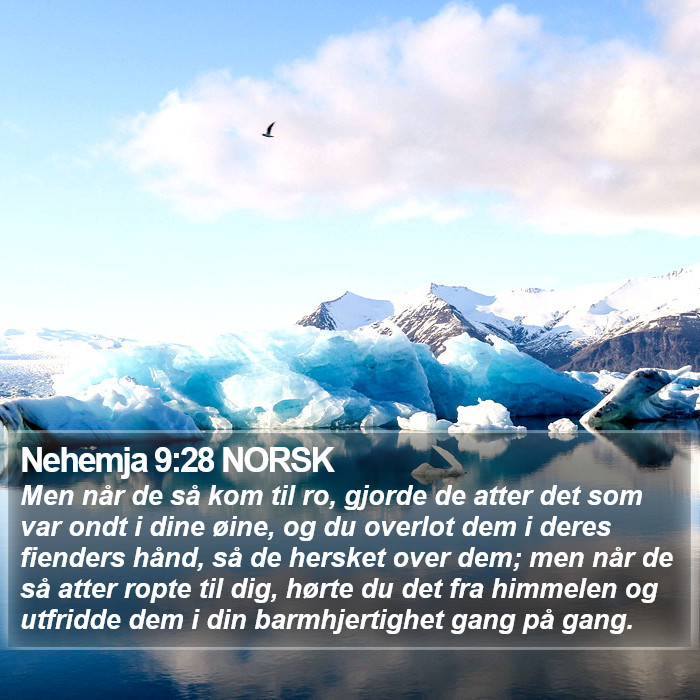 Nehemja 9:28 NORSK Bible Study