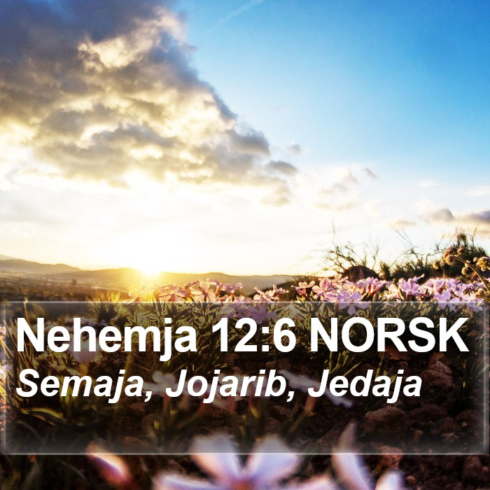 Nehemja 12:6 NORSK Bible Study