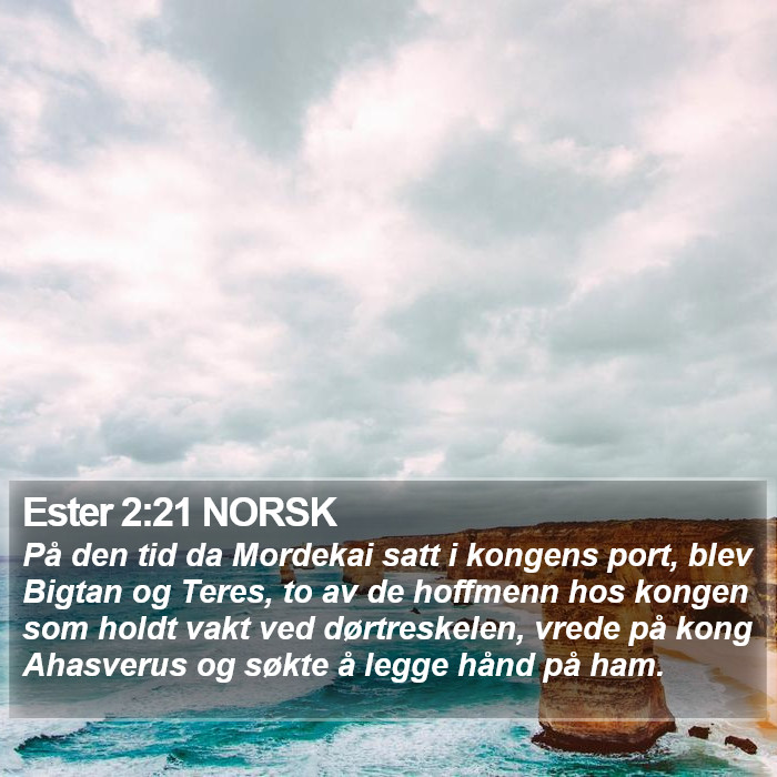 Ester 2:21 NORSK Bible Study
