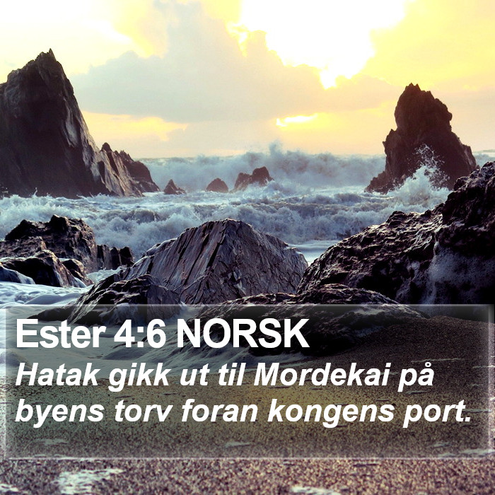 Ester 4:6 NORSK Bible Study