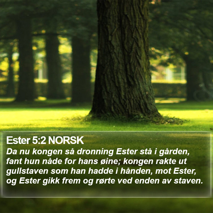 Ester 5:2 NORSK Bible Study