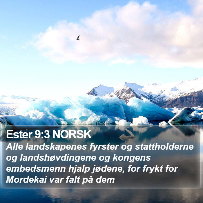 Ester 9:3 NORSK Bible Study