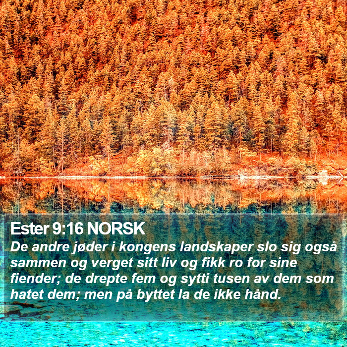 Ester 9:16 NORSK Bible Study