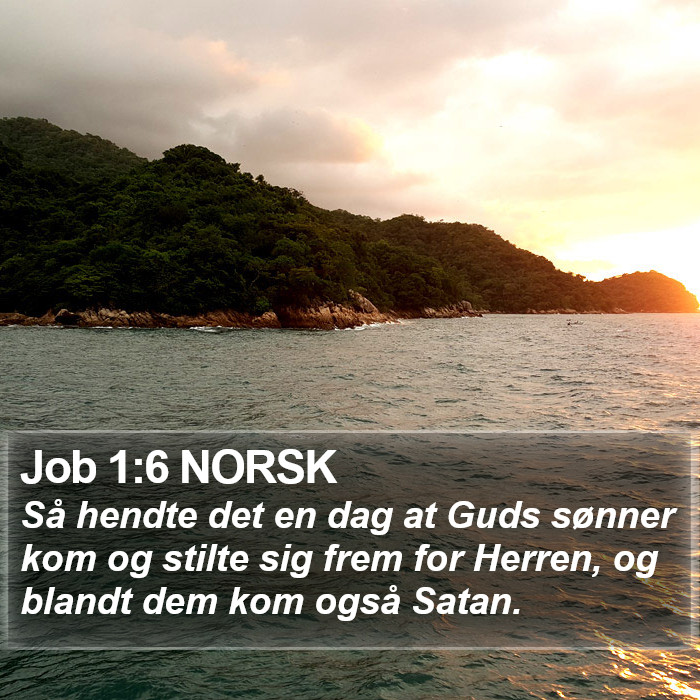 Job 1:6 NORSK Bible Study