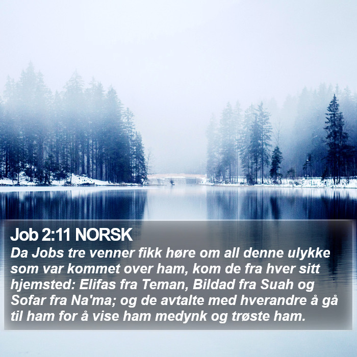 Job 2:11 NORSK Bible Study