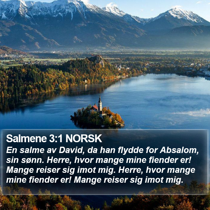 Salmene 3:1 NORSK Bible Study