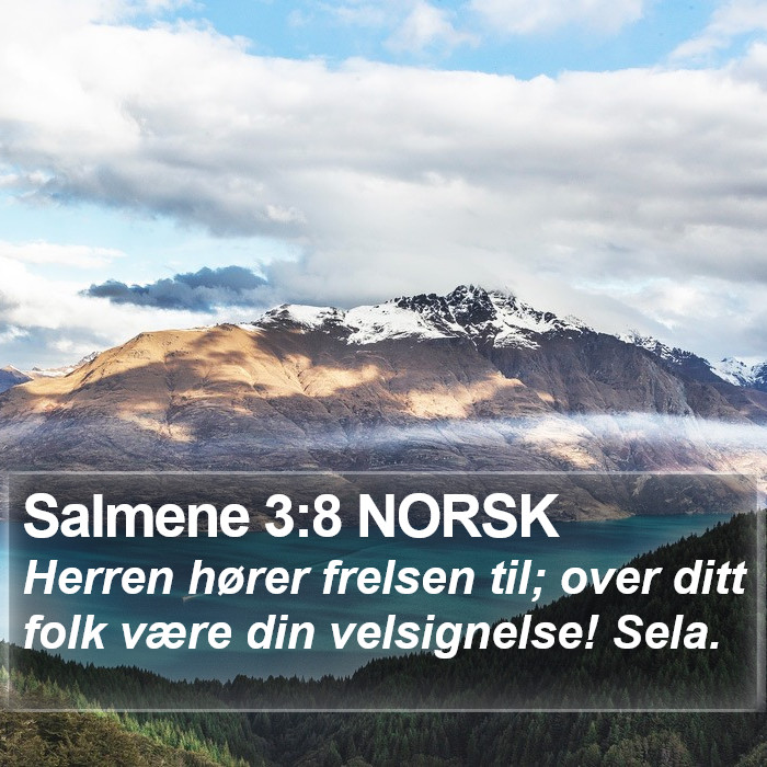 Salmene 3:8 NORSK Bible Study