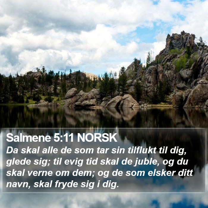 Salmene 5:11 NORSK Bible Study