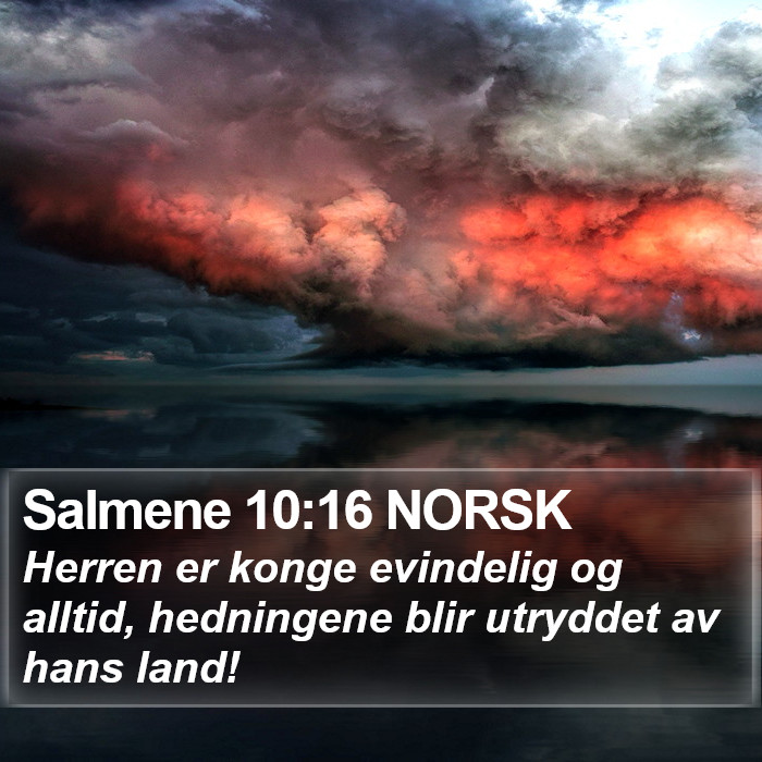 Salmene 10:16 NORSK Bible Study
